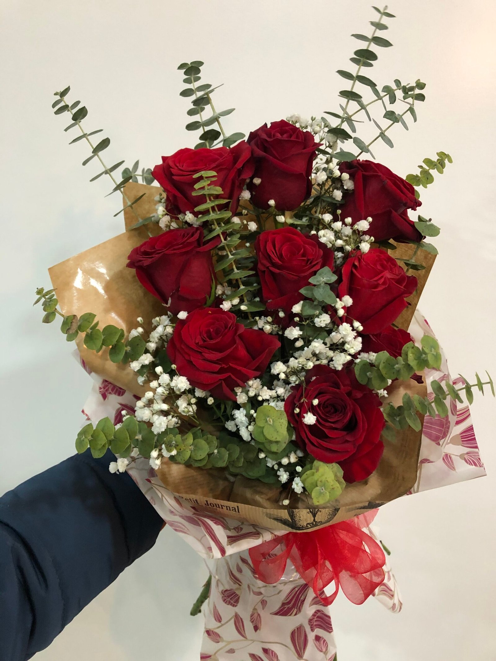 Bouquet vermelho 8 rosas