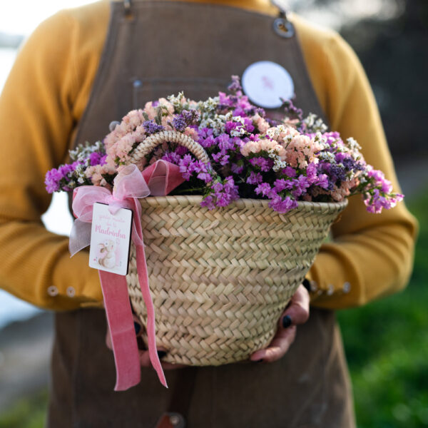 Cesta Flores Seca