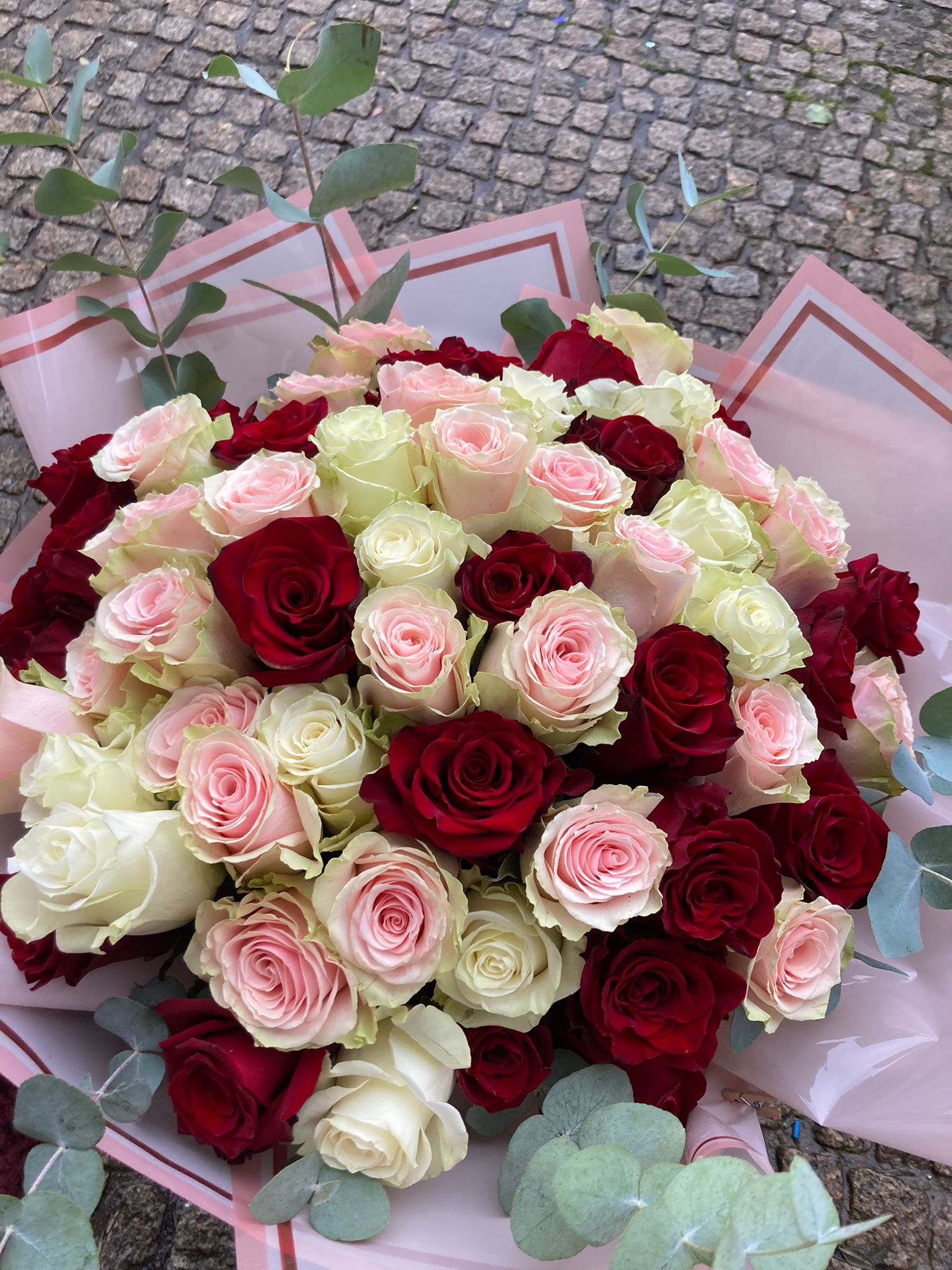 Bouquet de rosas
